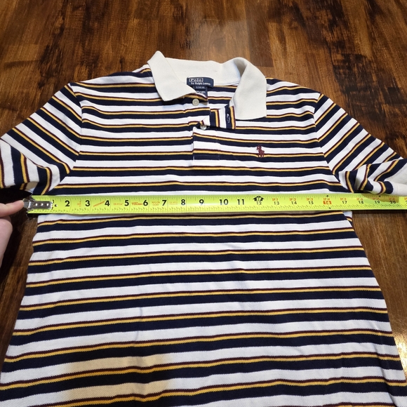 Kids Ralph Lauren Striped Polo Shirt - Picture 4 of 4